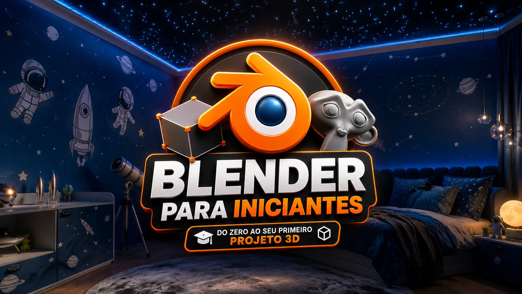 Blender para Iniciantes — curso completo da Dubi Render