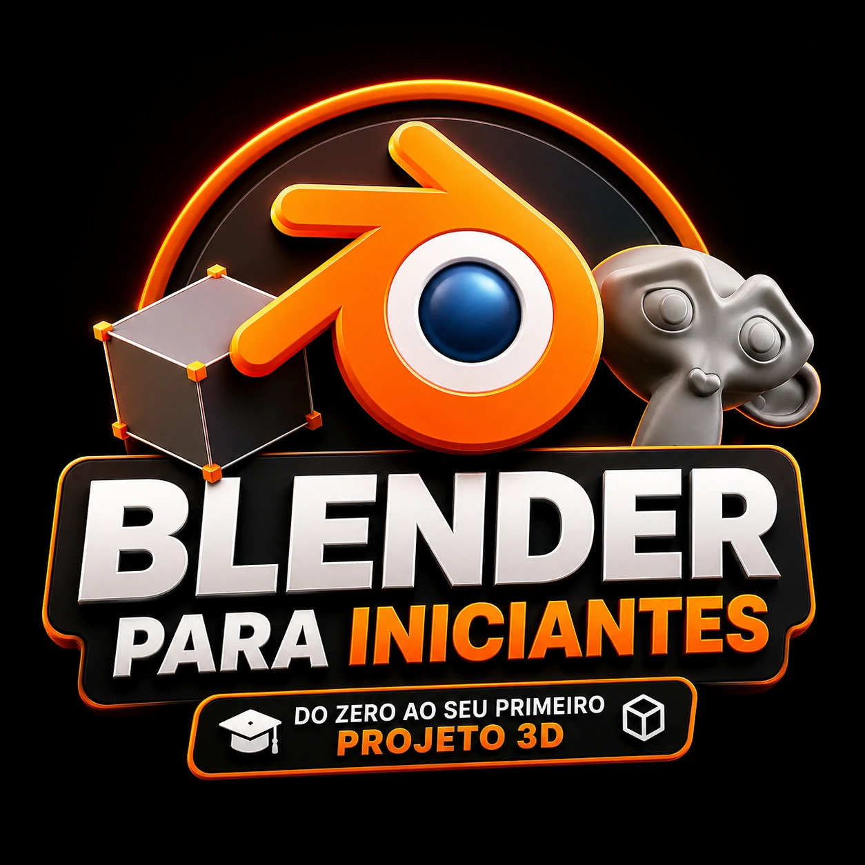 Blender para Iniciantes — do zero ao primeiro projeto 3D